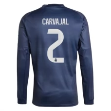Real Madrid Carvajal 2 Udebanetrøje 2025-26 Langærmet Fodboldsæt