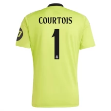 Real Madrid Courtois 1 Målmand Hjemmebanetrøje Fourth 2024-25 Fodboldsæt