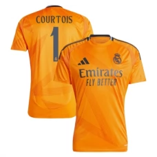 Real Madrid Courtois 1 Udebanetrøje 2024-25 Fodboldsæt