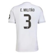 Real Madrid E.Militao 3 Hjemmebanetrøje 2025-26 Fodboldsæt