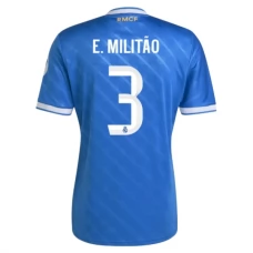 Real Madrid E.Militão 3 Tredjetrøje 2025-26 Fodboldsæt