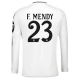 Real Madrid F.Mendy 23 Hjemmebanetrøje 2024-25 Langærmet Fodboldsæt