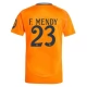 Real Madrid F.Mendy 23 Udebanetrøje 2024-25 Fodboldsæt