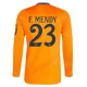 Real Madrid F.Mendy 23 Udebanetrøje 2024-25 Langærmet Fodboldsæt
