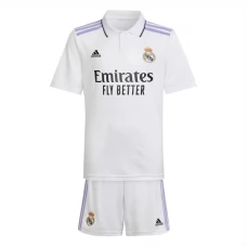 Real Madrid Fodboldsæt Børn 2022-23 Hjemmebanetrøje
