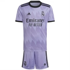 Real Madrid Fodboldsæt Børn 2022-23 Udebanetrøje