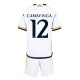 Real Madrid Fodboldsæt Børn 2023-24 Camavinga 12 Hjemmebanetrøje