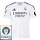 Real Madrid Hjemmebanetrøje 15th Champions League With Patch 2024-25 Fodboldsæt