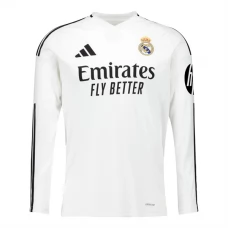 Real Madrid Hjemmebanetrøje 2024-25 Langærmet Fodboldsæt