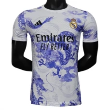 Real Madrid Hjemmebanetrøje Blanco del Dragon 2025-26 Fodboldsæt
