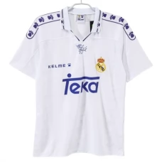 Real Madrid Hjemmebanetrøje Retro 1994-96 Fodboldsæt