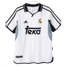Real Madrid Hjemmebanetrøje Retro 2000-01 Fodboldsæt
