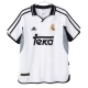 Real Madrid Hjemmebanetrøje Retro 2000-01 Fodboldsæt