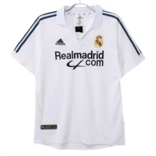 Real Madrid Hjemmebanetrøje Retro 2001-02 Fodboldsæt