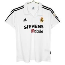 Real Madrid Hjemmebanetrøje Retro 2002-03 Fodboldsæt