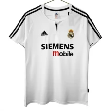 Real Madrid Hjemmebanetrøje Retro 2003-04 Fodboldsæt