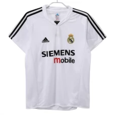 Real Madrid Hjemmebanetrøje Retro 2004-05 Fodboldsæt