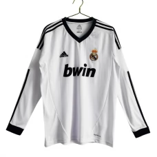 Real Madrid Hjemmebanetrøje Retro 2012-13 Langærmet Fodboldsæt