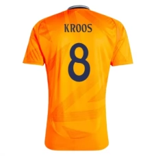 Real Madrid Kroos 8 Udebanetrøje 2024-25 Fodboldsæt