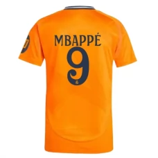Real Madrid Mbappé 9 Udebanetrøje 2024-25 Fodboldsæt
