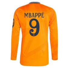 Real Madrid Mbappé 9 Udebanetrøje 2024-25 Langærmet Fodboldsæt