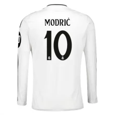 Real Madrid Modrić 10 Hjemmebanetrøje 2024-25 Langærmet Fodboldsæt