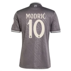 Real Madrid Modrić 10 Tredjetrøje 2024-25 Fodboldsæt