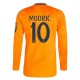 Real Madrid Modrić 10 Udebanetrøje 2024-25 Langærmet Fodboldsæt