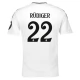 Real Madrid Rüdiger 22 Hjemmebanetrøje 2024-25 Fodboldsæt