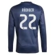 Real Madrid Rüdiger 22 Udebanetrøje 2025-26 Langærmet Fodboldsæt