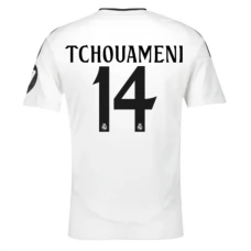 Real Madrid Tchouaméni 14 Hjemmebanetrøje 2024-25 Fodboldsæt