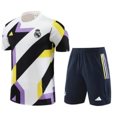 Real Madrid Trænings T-Shirt Sæt 2023-24 - Sort Lilla