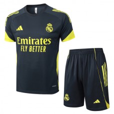 Real Madrid Trænings T-shirt Sæt 2025-26 - Shorts Sort