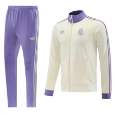 Real Madrid Træningsjakke Sæt 2025-26 - Beige