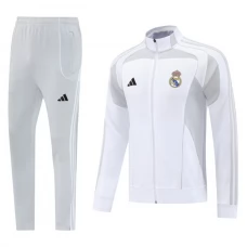 Real Madrid Træningsjakke Sæt 2025-26 - Hvid