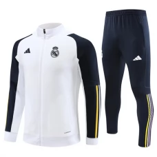 Real Madrid Træningsjakke Sæt Børn 2023-24 - Hvid
