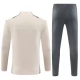 Real Madrid Træningssæt 2024-25 - 1-4 Zip Beige