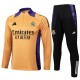 Real Madrid Træningssæt 2024-25 - 1-4 Zip Orange