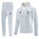 Real Madrid Træningssæt 2025-26 - Hoodie Grå