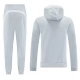 Real Madrid Træningssæt 2025-26 - Hoodie Grå