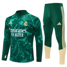Real Madrid Træningssæt Børn 2026-27 - 1-4 Zip Grøn