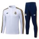 Real Madrid Træningssæt Børn 2026-27 - 1-4 Zip Hvid