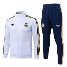 Real Madrid Træningssæt(Jakke+Bukser) Børn 2026-27 - Hvid