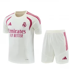Real Madrid Træningssæt(Trøje+Shorts) 2026-27 Beige