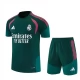 Real Madrid Træningssæt(Trøje+Shorts) 2026-27 Grøn Rød