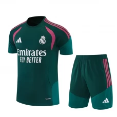 Real Madrid Træningssæt(Trøje+Shorts) Børn 2026-27 Grøn Rød