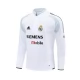 Real Madrid Træningstrøje 2004-05 - 1-4 Zip Retro Hvid