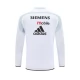 Real Madrid Træningstrøje 2004-05 - 1-4 Zip Retro Hvid