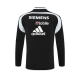 Real Madrid Træningstrøje 2004-05 - 1-4 Zip Retro Sort