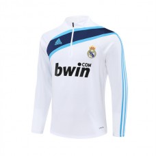 Real Madrid Træningstrøje 2005-06 - 1-4 Zip Retro Hvid